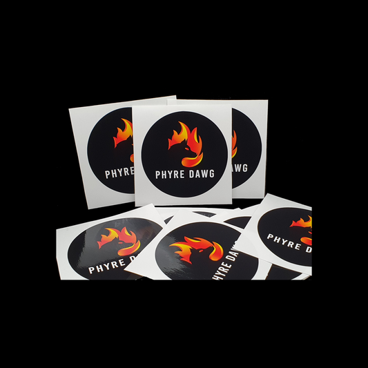Phyre Dawg Stickers